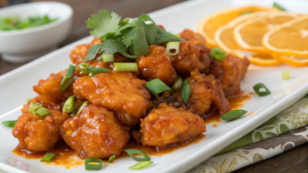 Crispy Chinese Orange Chicken Recipe