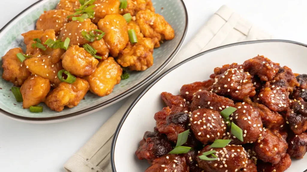 Orange Chicken vs General Tso's