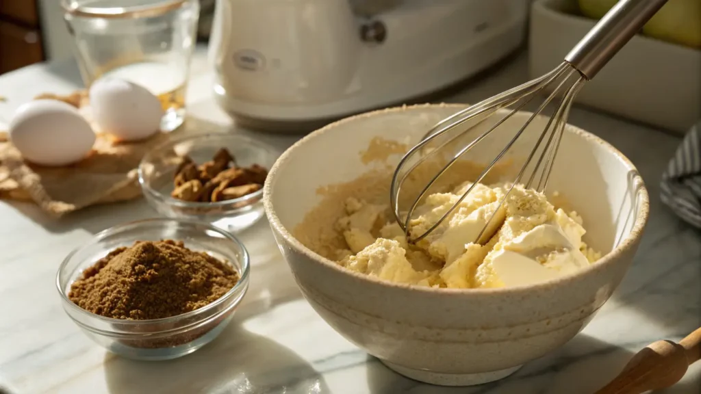 Crookie Recipe – Croissants being filled with gooey cookie dough.