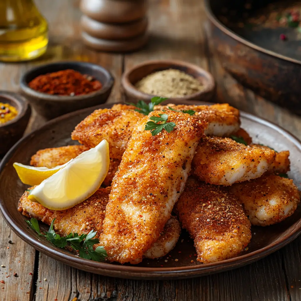 Crispy Fried Fish: Perfect Seasoning for Every Bite