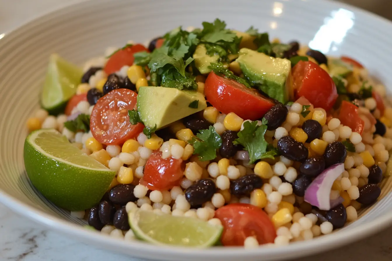 What Is Cowboy Caviar Salad? A Fresh, Flavorful Favorite made with beans, veggies, and tangy dressing.