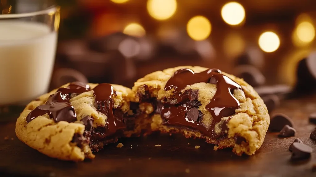 What is the secret ingredient to keep cookies soft, perfectly baked chocolate chip cookies.