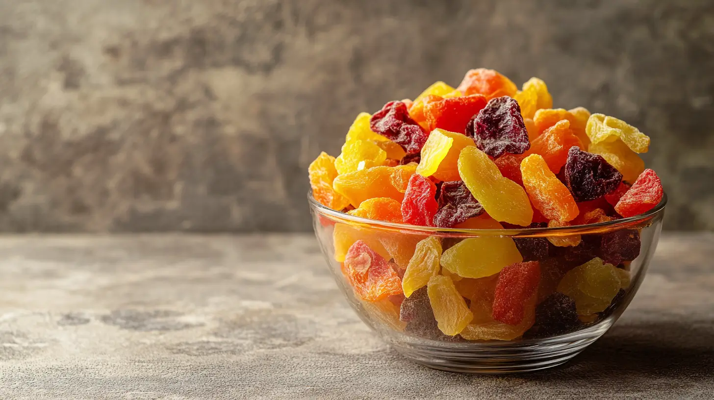 Healthiest Dried Tropical Fruit Salad with Coconut Garnish-aad1-4d69-9413-2a86de9c0d4c_2 Healthiest Dried Tropical Fruit Salad with mangoes and coconuts.