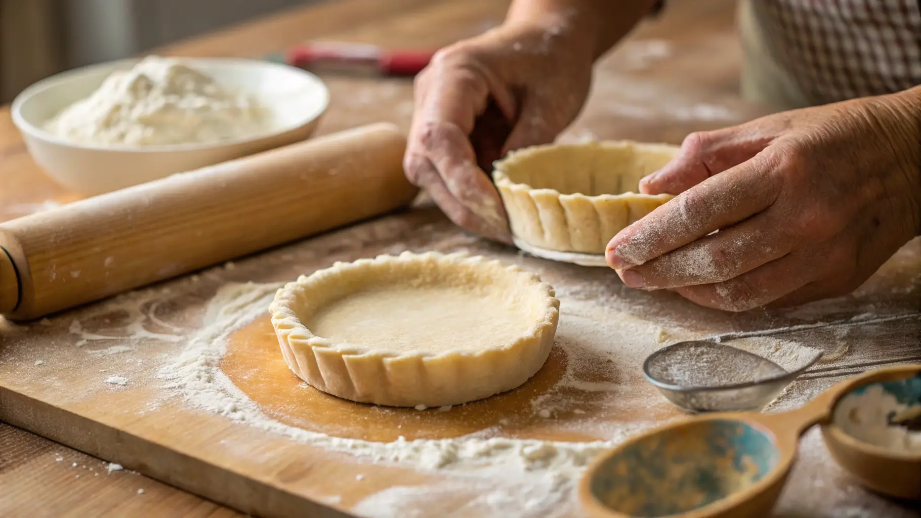 Scotch Pie Served with Traditional Sides