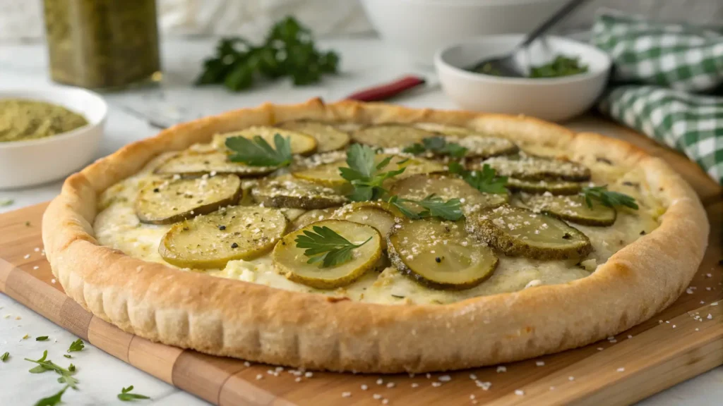 Who Invented Pickle Pizza? A historical look at the origins of this tangy and cheesy pizza trend.