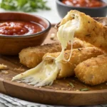 Crispy cheese and stick recipes with gooey mozzarella