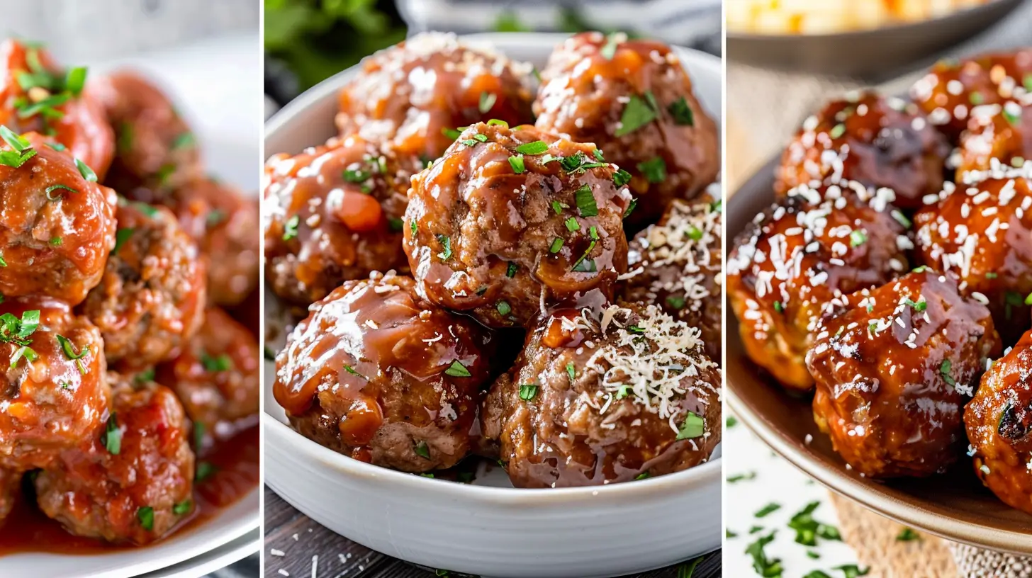 Different seasoning and sauce options for air fryer meatballs